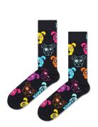 Dog Sock Lingerie Socks Regular Socks Black Happy Socks