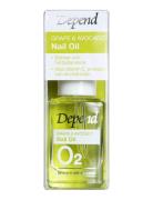 Grape & Avocado Nail Oil 11Ml Neglepleje Nude Depend Cosmetic