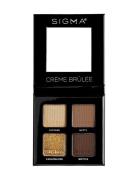 Crème Brûlée Eyeshadow Quad Øjenskyggepalet Makeup Nude SIGMA Beauty