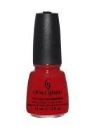 Nail Lacquer Neglelak Makeup Red China Glaze