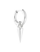 Juno Single Hoop Accessories Jewellery Earrings Hoops Silver Syster P