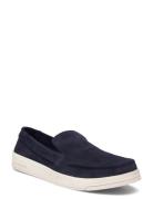 Jfwmaccartney Suede Loafer Sn Loafers Flade Sko Navy Jack & J S