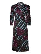 Toya Dresses Wrap Dresses Black Stella Nova