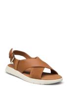 D Dandra B Flade Sandaler Brown GEOX