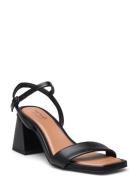 Women Sandals Sandal Med Hæl Black NEWD.Tamaris