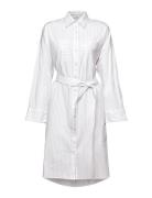 Dresses Light Woven Knælang Kjole White Esprit Casual