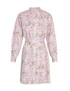 Mschnathalina Ladonna Shirt Dress Aop Knælang Kjole Pink MSCH Copenhag...