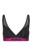 Triangle Casual S. Lingerie Bras & Tops Soft Bras Bralette Black HUGO