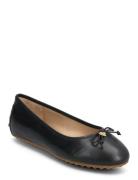 Jayna Nappa Leather Driver Flat Ballerinasko Ballerinaer Black Lauren ...