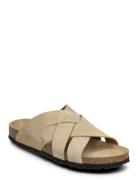 Slipper Slippers Hjemmesko Beige Sofie Schnoor