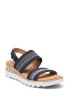 Womens Desert Kiss Hi Sandal - Tea Time Flade Sandaler Navy Skechers