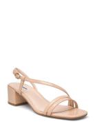 Maryanne Sandal Med Hæl Beige Dune London