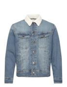 Sherpa Jacket Jakke Denimjakke Blue Lee Jeans