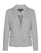 Vmjulia Ls Blazer Jrs Noos Blazers Single Breasted Blazers Grey Vero M...