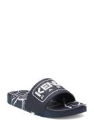 Aqua Slides Slippers Hjemmesko Navy Kenzo