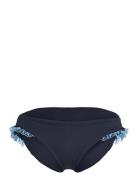 Lucia Hipster Pant W/ Embroidery Swimwear Bikinis Bikini Bottoms Bikin...