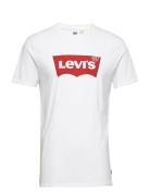 Graphic Setin Neck Hm Graphic Tops T-Kortærmet Skjorte White LEVI´S Me...