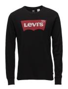 Ls Std Graphic Tee Hm Ls Black Tops T-Langærmet Skjorte Black LEVI´S M...