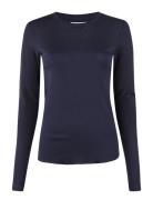 Wiggi Tops Knitwear Jumpers Navy Six Ames