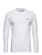 Ls Original Hm Tee Ls Cotton + Tops T-Langærmet Skjorte White LEVI´S M...