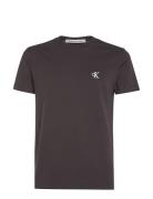 Ck Essential Slim Tee Tops T-Kortærmet Skjorte Black Calvin Klein Jean...