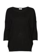 Fqj -Pu Tops Knitwear Jumpers Black FREE/QUENT