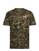 Ua Abc Camo Ss Tops T-Kortærmet Skjorte Green Under Armour