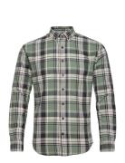 Check Shirt Tops Shirts Casual Green Denim Project