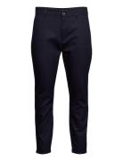 Pisa Small Dot Bottoms Trousers Chinos Navy Gabba