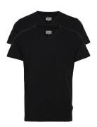 V-Shirt 2-P Tops T-Kortærmet Skjorte Black Jockey