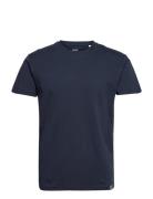 Organic Thor Tee Tops T-Kortærmet Skjorte Navy Mads Nørgaard