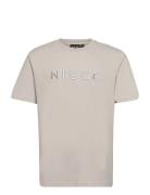 Mercury T-Shirt Tops T-Kortærmet Skjorte Beige NICCE