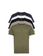 Jorjxj Tee Ss Crew Neck 5Pk Mp Noos Tops T-Kortærmet Skjorte Green Jac...