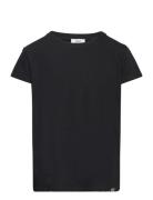 Organic Jersey Tuvina Tee Fav Tops T-Kortærmet Skjorte Black Mads Nørg...