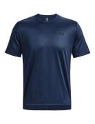 Ua Tech Vent Ss Sport T-Kortærmet Skjorte Navy Under Armour