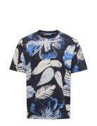 Onsarthuer Rlx Sage Leaf Aop Ss Tee Tops T-Kortærmet Skjorte Navy ONLY...