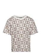 Nlfnippi Ss Short L Top Tops T-Kortærmet Skjorte Multi/patterned LMTD