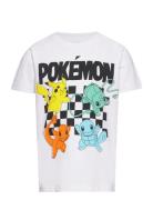 Nkmjulin Pokemon Ss Top Noos Bfu Tops T-Kortærmet Skjorte White Name I...