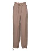 Darelia-M Bottoms Trousers Wide Leg Brown MbyM