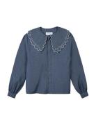 Sourdiere Boulangerie Tops Blouses Long-sleeved Blue Maison Labiche Pa...