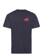 Voleur Tee Rose Designers T-Kortærmet Skjorte Navy Libertine-Libertine