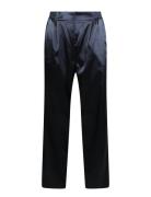 Lenny Bottoms Trousers Wide Leg Navy Six Ames