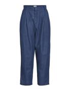 Objjoanna Mw Denim Pants 130 Bottoms Trousers Wide Leg Blue Object