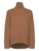 Baker - Soft Lamb Tops Knitwear Turtleneck Brown Day Birger Et Mikkels...