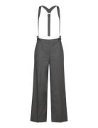 Pants W. Suspenders Bottoms Trousers Suitpants Grey REMAIN Birger Chri...