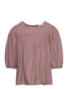 Nmfboa 3/4 Loose Shirt Lil Tops Shirts Long-sleeved Shirts Pink Lil'At...