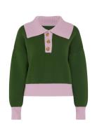 Rosie Tops Knitwear Jumpers Green Olivia Rubin