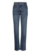 High-Rise Straight Jean Bottoms Jeans Straight-regular Blue Polo Ralph...