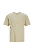 Jprcc Soft Linen Blend Ss Tee Tops T-Kortærmet Skjorte Green Jack & J ...