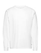 Hco. Guys Knits Tops T-Langærmet Skjorte White Hollister